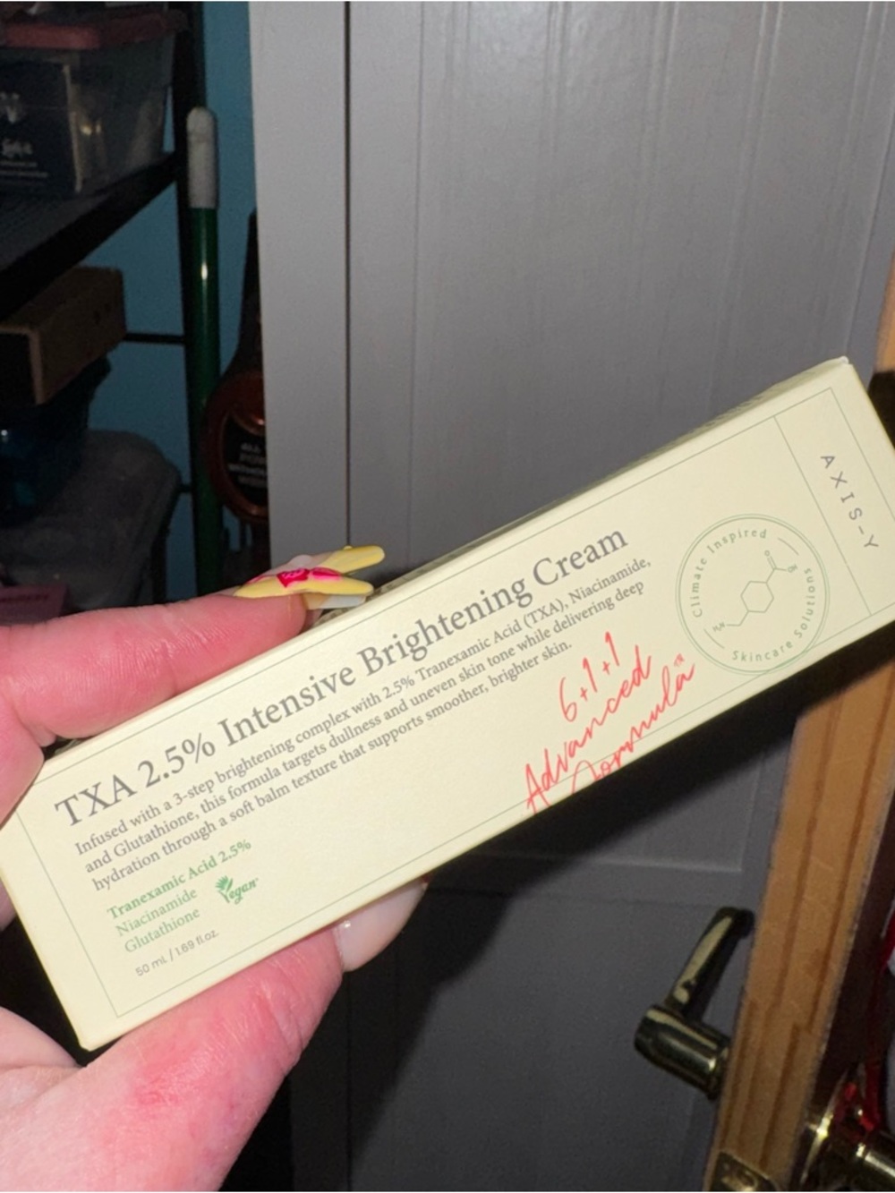 Intensive brightening cream